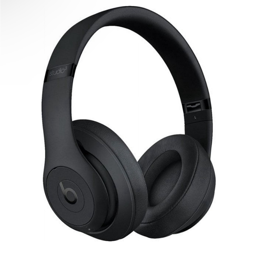 Beats Studio3 Wireless Noise Cancelling Headphones. Matte black.